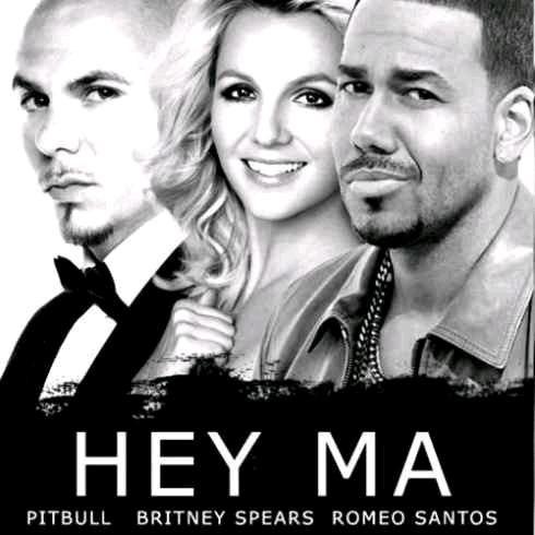 دانلود آهنگ جدید Pitbull و Britney Spears و Romeo Santos با نام Hey Ma